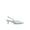 Aldo Oceweth Slingback Kitten Heel Shoes In Blue