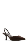 Aldo Olivia Pointed Toe Slingback Pump In Multi