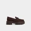 Aldo Oneameth In Dark Brown In Brown