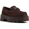 Aldo Oneameth Platform Lug Sole Loafer In Brown