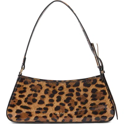 Aldo Oriontos Shoulder Bag In Leopard Patent