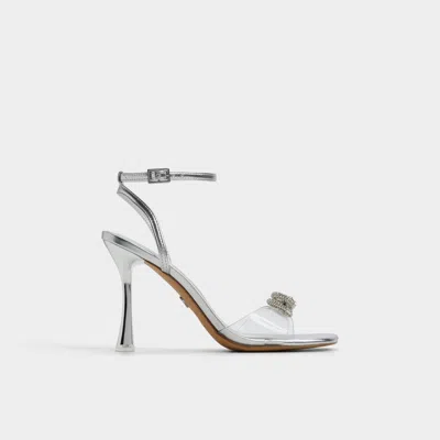 Aldo Ozley In Silver In Animal Print