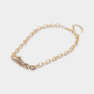 Aldo Panthere In Black/gold Multi