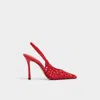 Aldo Petras In Bright Red In Red