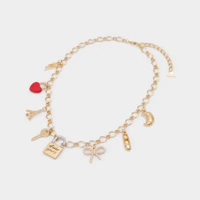 Aldo Ponddamours In Red In Gold