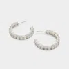 Aldo Postolia In Silver/clear Multi In Red