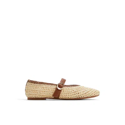 Aldo Quincey Mary Jane Shoes In Brown