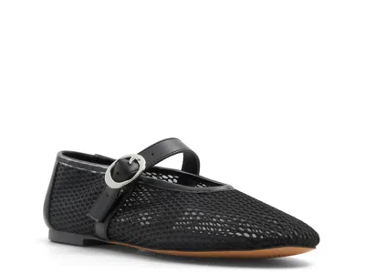 Aldo Quincey Mary Jane Flat In Black