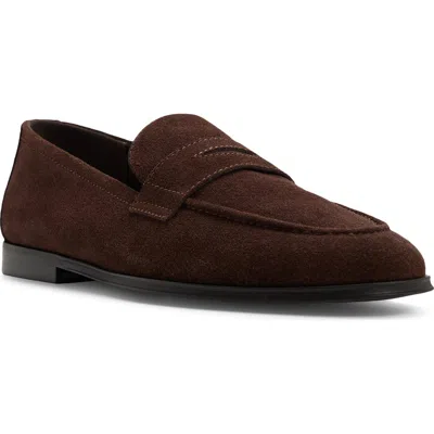 Aldo Radisson Penny Loafer In Brown