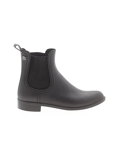 Pre-owned Aldo Rain Boots In Black