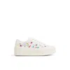 Aldo Rayes Embroidered Platform Sneaker In Multi
