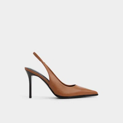 Aldo Re Samantha Slingback Pump In Brown