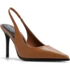 Aldo Re Samantha Slingback Pump In Brown