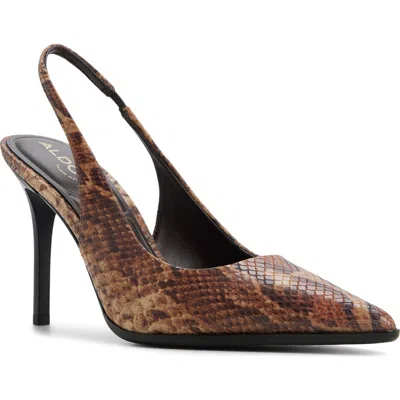 Aldo Re Samantha Slingback Pump In Multi
