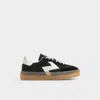 Aldo Retrostep In Black In Multi