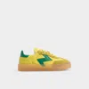 Aldo Retrostep In Yellow Multi In Gold
