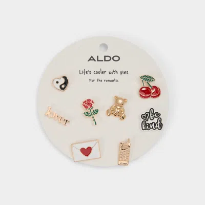 Aldo Romantique In Red In Gold