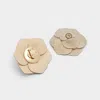 Aldo Rosettes In Champagne In Gold