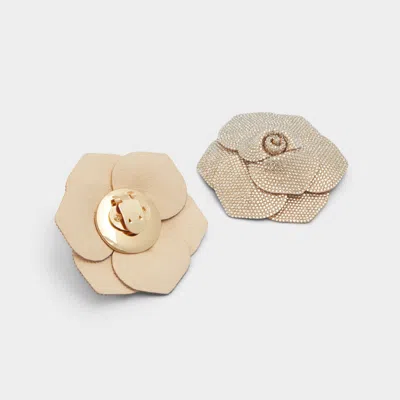 Aldo Rosettes In Champagne In Gold