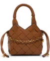 Aldo Royffe Small Bucket Bag In Cognac