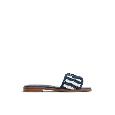 Aldo Sabbia In Blue Combo Knit Textile