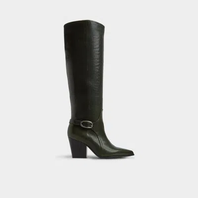 Aldo Saddle In Dark Green