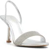 Aldo Women's Saje Two-piece Dress Sandals In Silver