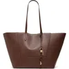 Aldo Salubriss Faux Leather Tote In Brown