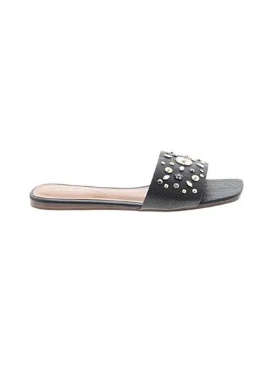 Pre-owned Aldo Sandals In Black
