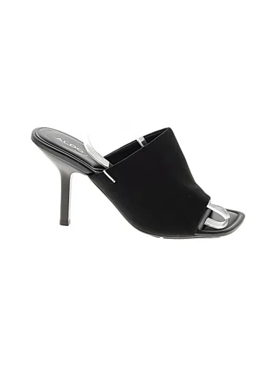 Pre-owned Aldo Sandals In Black