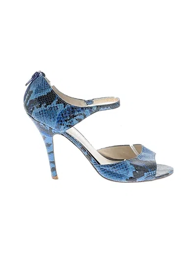 Pre-owned Aldo Sandals In Blue