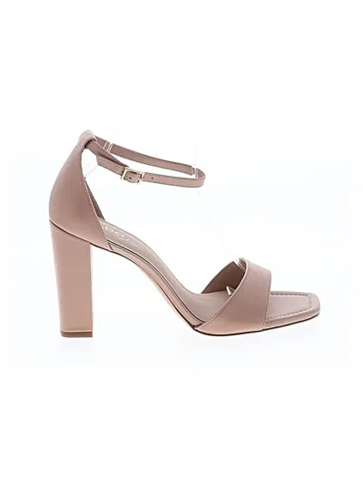 Pre-owned Aldo Sandals In Brown