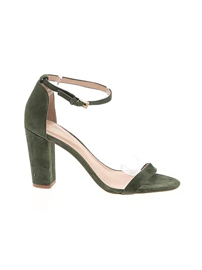 Pre-owned Aldo Sandals In Green
