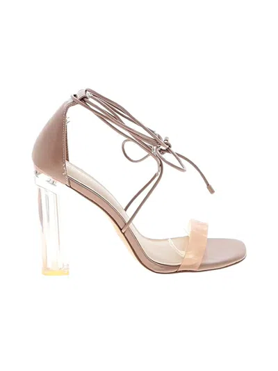 Pre-owned Aldo Sandals In Tan