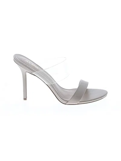 Pre-owned Aldo Sandals In White