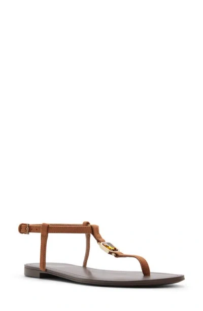 Aldo Sandstone Ankle Strap Sandal In Orange