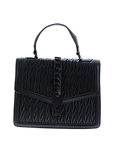 Pre-owned Aldo Satchel In Black