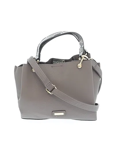 Pre-owned Aldo Satchel In Gray