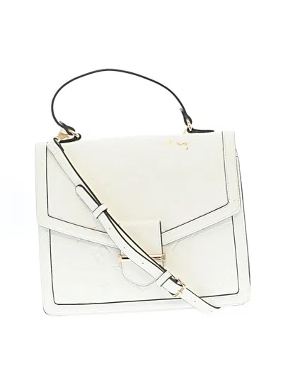 Pre-owned Aldo Satchel In White