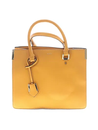Pre-owned Aldo Satchel In Yellow
