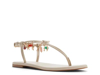 Aldo Sea Jewels Sandal In White