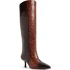Aldo Selora Knee High Boot In Brown