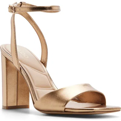 Aldo Serenya Ankle Strap Sandal In White