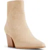 Aldo Shanah Block Heel Bootie In Neutral