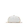 Aldo Sheshell Novelty Small Handbags In White