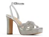 Aldo Shimma Platform Sandal In Silver