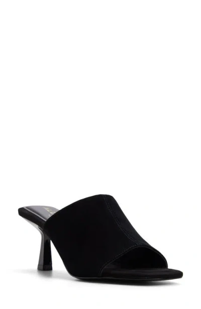 Aldo Sidema Kitten Heel Slide Sandal In Black
