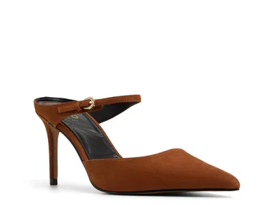 Aldo Sidnney Mary Jane Pump In Brown