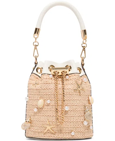 Aldo Sirenax Mini Bucket Bag In Natural
