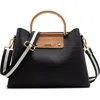 Aldo Sloana Faux Leather Crossbody Bag In Black Multi